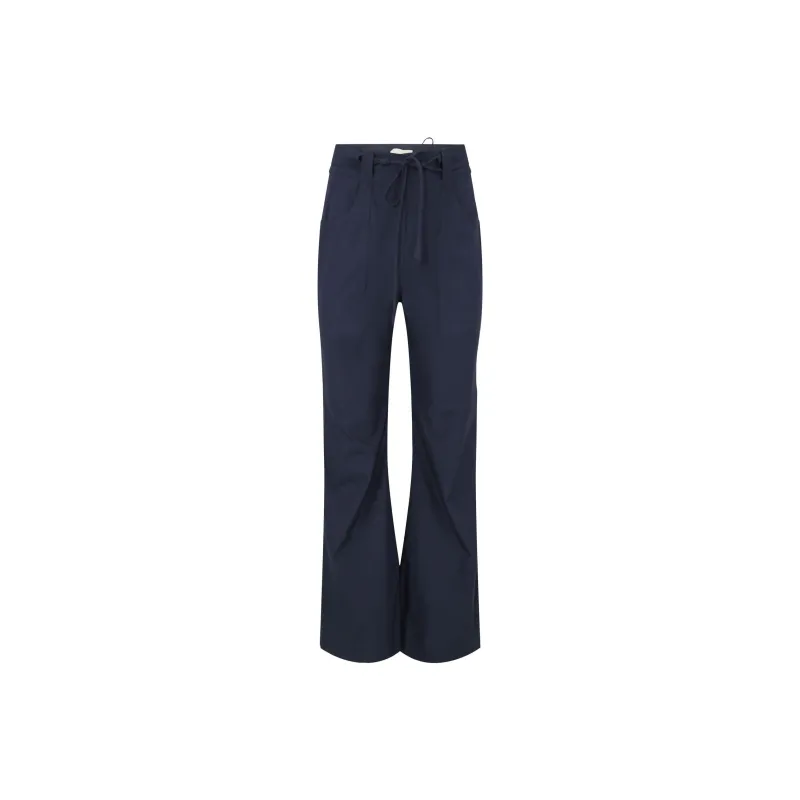 Ulla Johnson Daya Flared Cotton Trousers-0