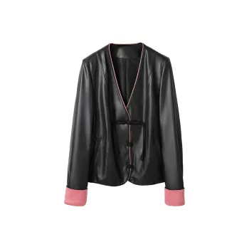 KAISER Leather Jacket Women's Black