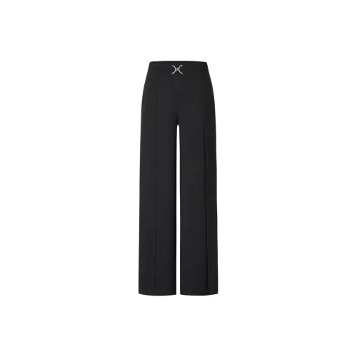 JZ. ANNAKRO Casual Pants Women's Plain Black