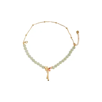 CHINA GOLD Bracelets Pale Greenish White Jade Women's