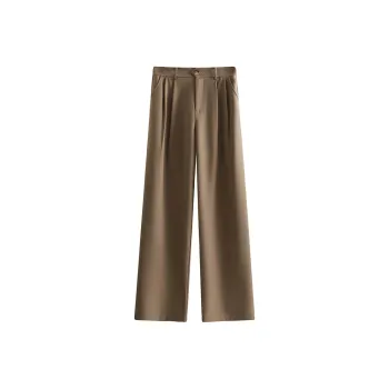 She Enjoys Casual Pants Women's Dark Khaki