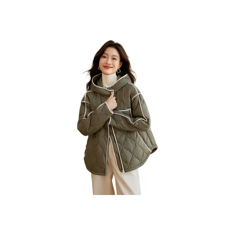 Mo Han Yi Mei Puffer Jacket Women's Green-0