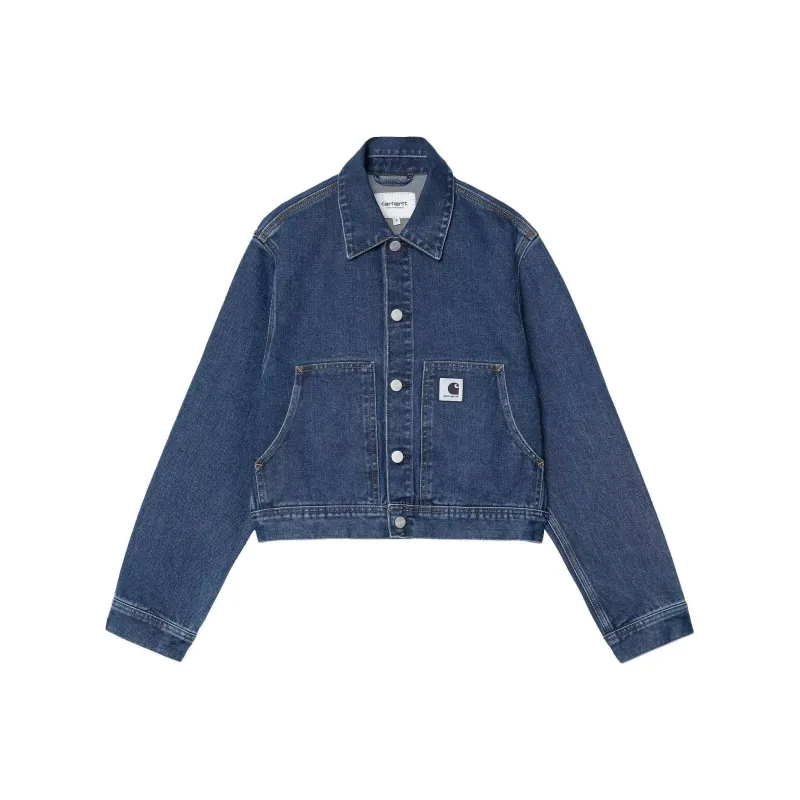 Carhartt WIP Denim Jacket Women's Blue-0