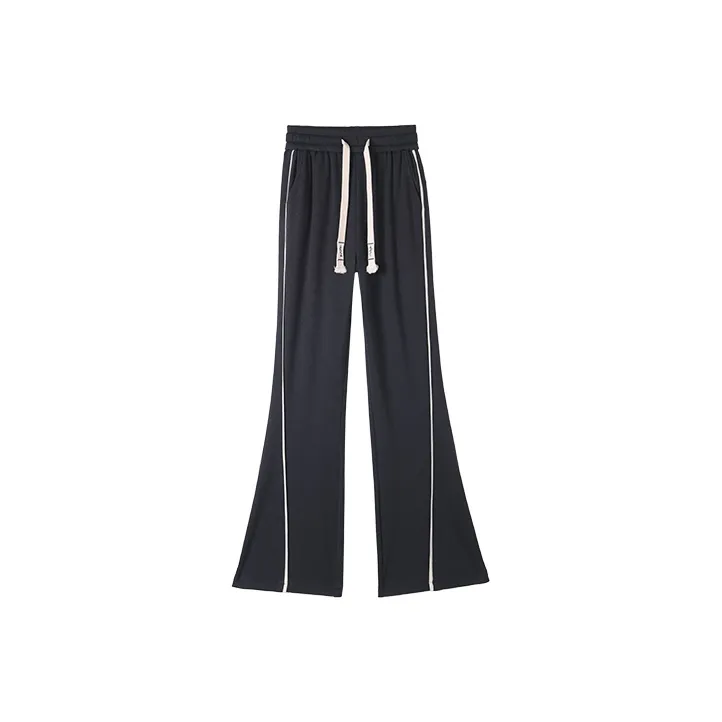HIPPIEMISS Casual Pants Women's Gray-0