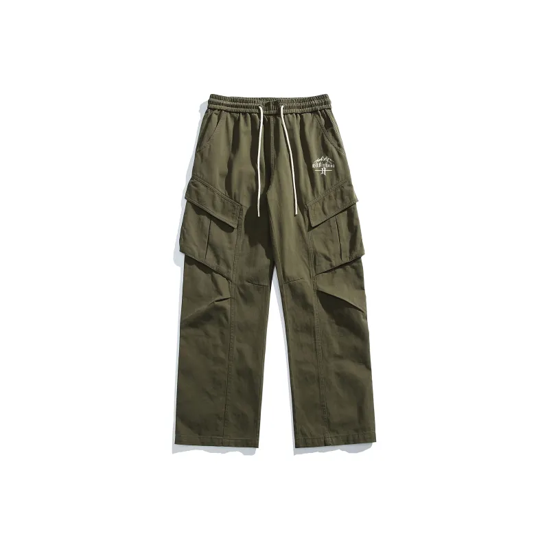 ROBINHOOD Casual Pants Unisex Khaki-6