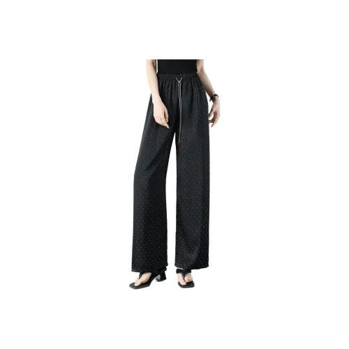 TERRE BLEUE Casual Pants Women's Black