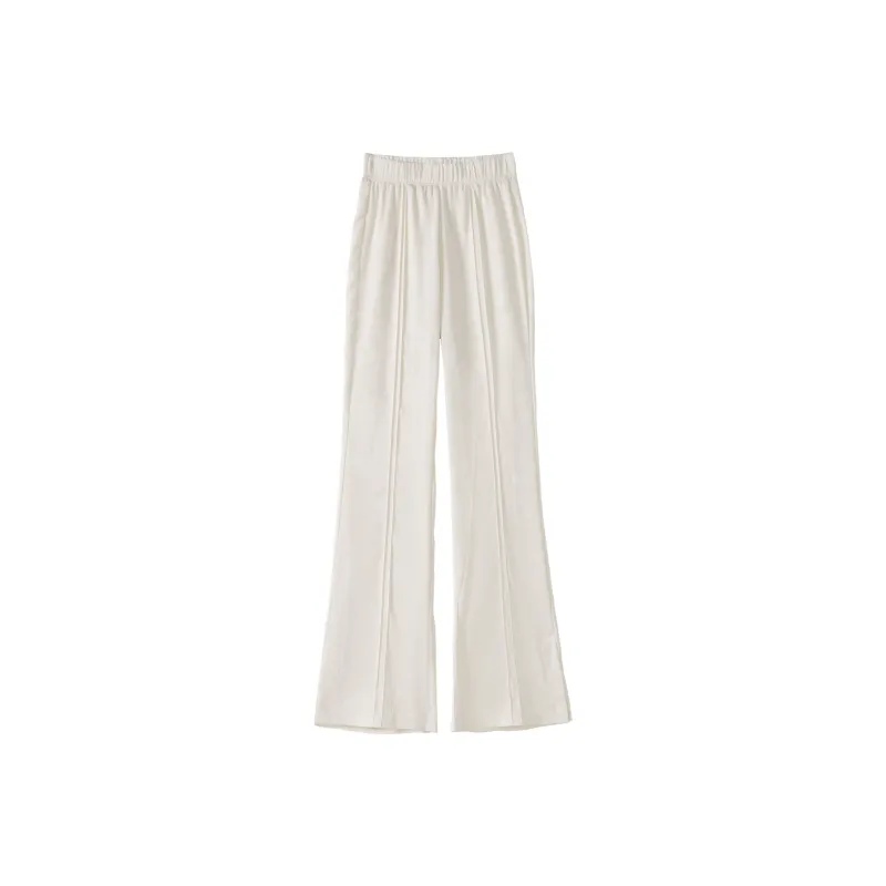 0571 Family Casual Pants Women's White-0