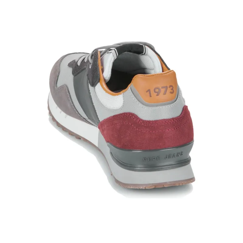 Pepe Jeans London Low Top Casual Shoes Men's Gray-4