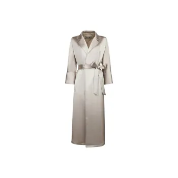 HERNO Satin Trench Coat