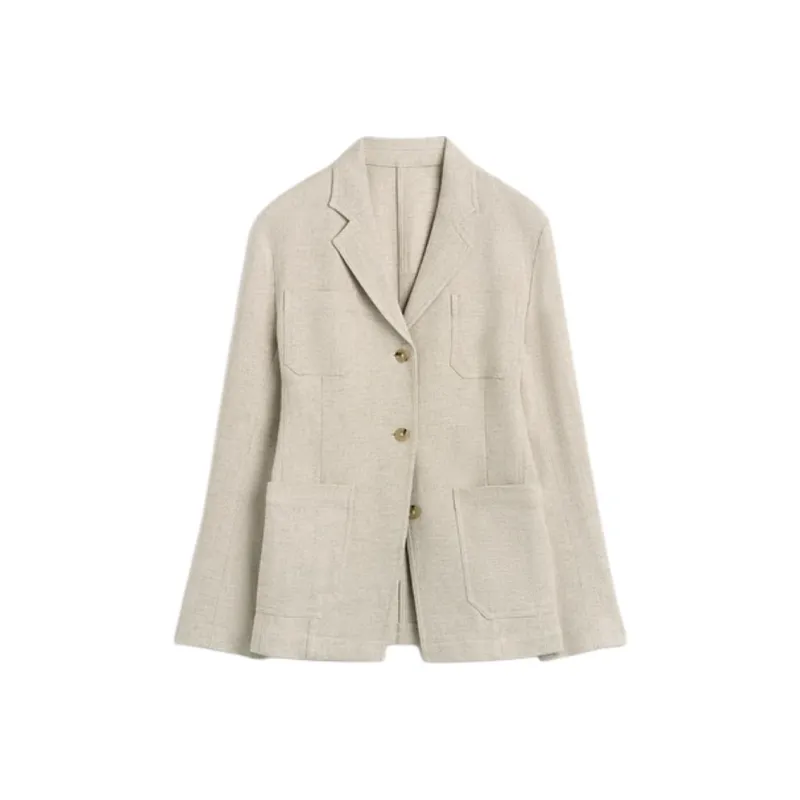 TOTEME Notched lapels Blazer-0