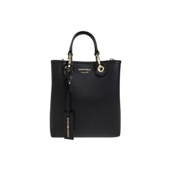 EMPORIO ARMANI Fabric Shoulder Bag, Crossbody Bag, Handbag Women's Black