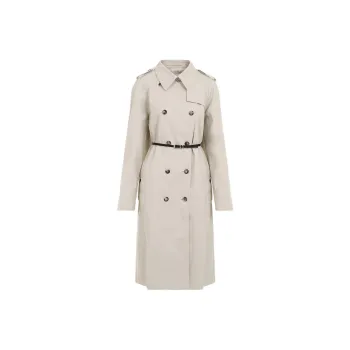 Givenchy Belted Button Up Trench Coat