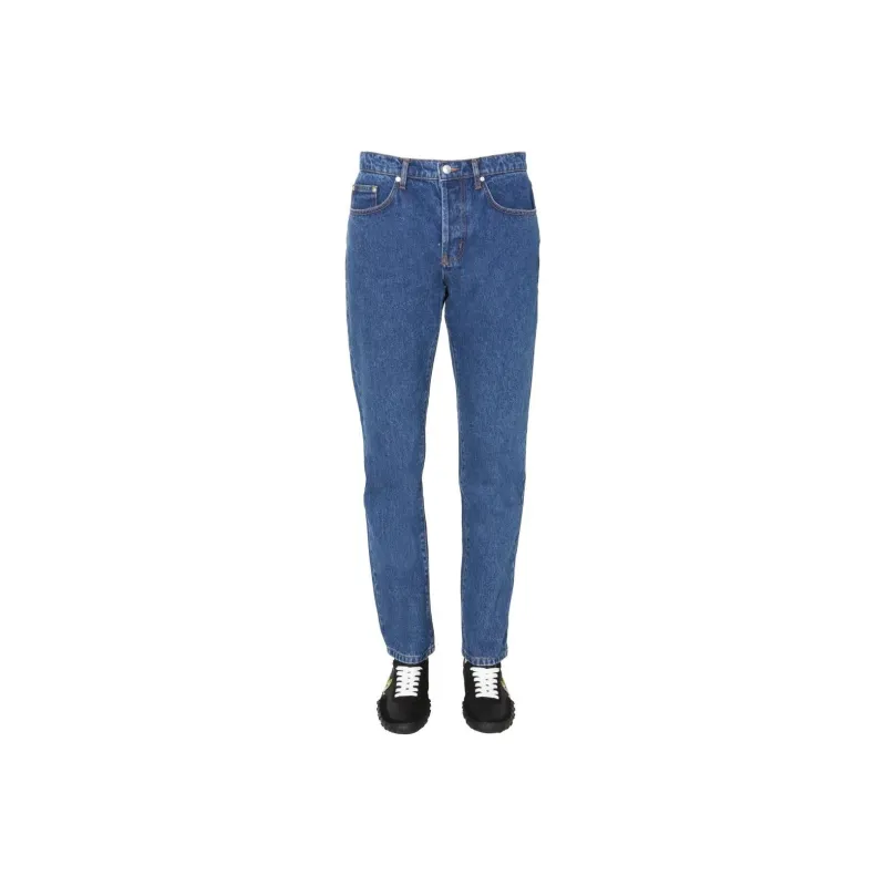 KENZO Mid Rise Straight Leg Jeans-0