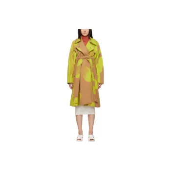 ISSEY MIYAKE Coats Women's Green