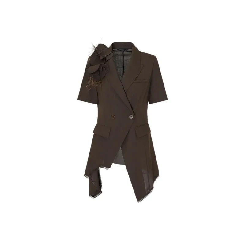 IDPAN Business Suit Women's Dark Coffee-0
