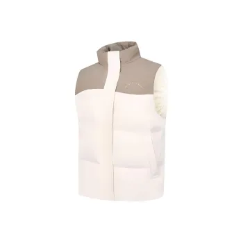QIAODAN Vest Women's Cream White/Walnut