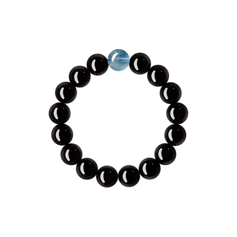 The Thousand Seals Family Obsidian Bracelets Unisex-6