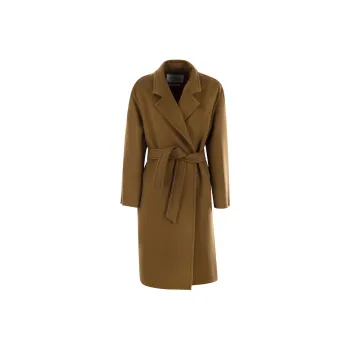 MaxMara Melinda Belted Long Sleeved Coat