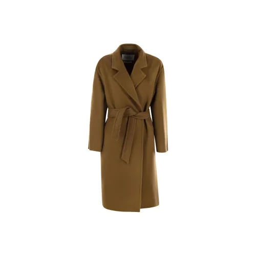 MaxMara Melinda Belted Long Sleeved Coat