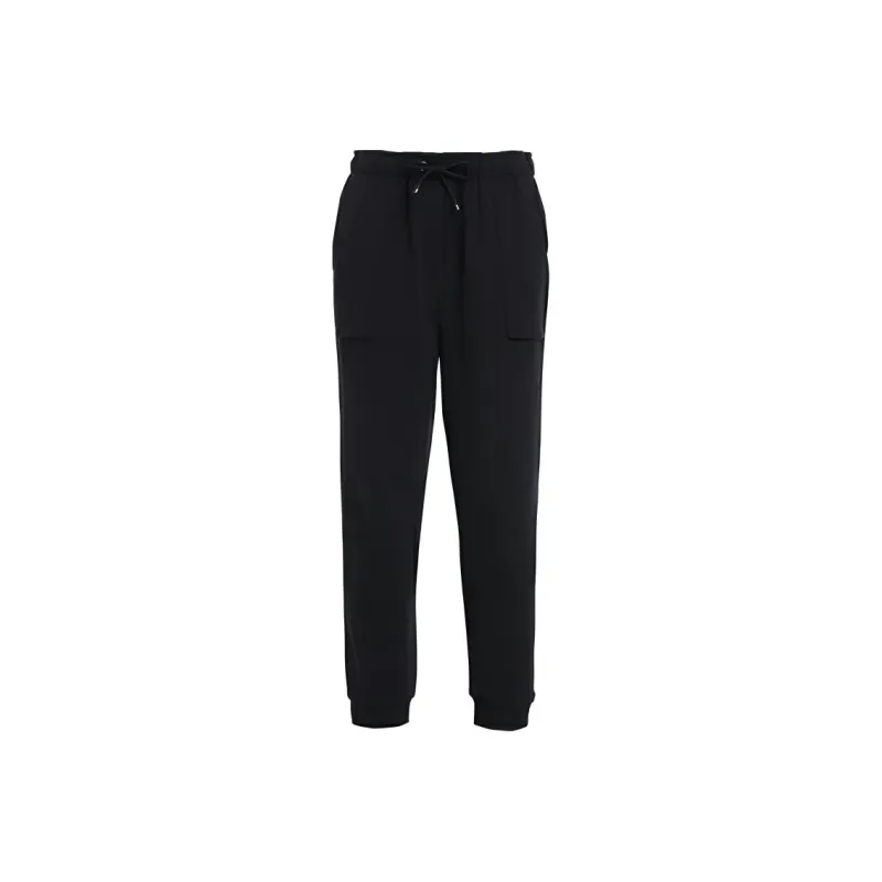 QIAOWANNI Casual Pants Women's Ink Black-0