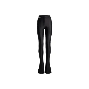 H&M Jersey Cut Out Pants Black