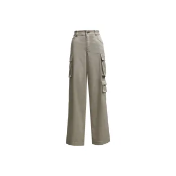 SEASON HIGH Casual Pants Women's Dense Fog Gray