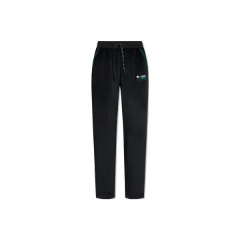 Moncler Grenoble Velvet Drawstring Track Pants