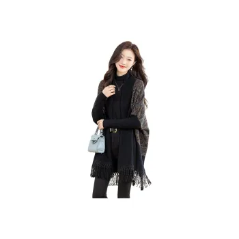 Cypress House Cloak Women's Black & Purple