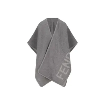 FENDI Logo intarsia Cape