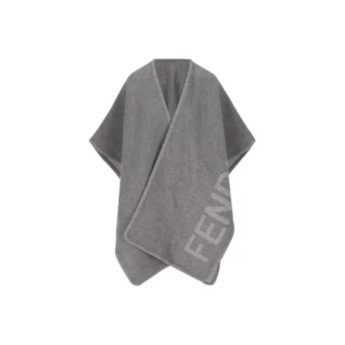 FENDI Logo intarsia Cape