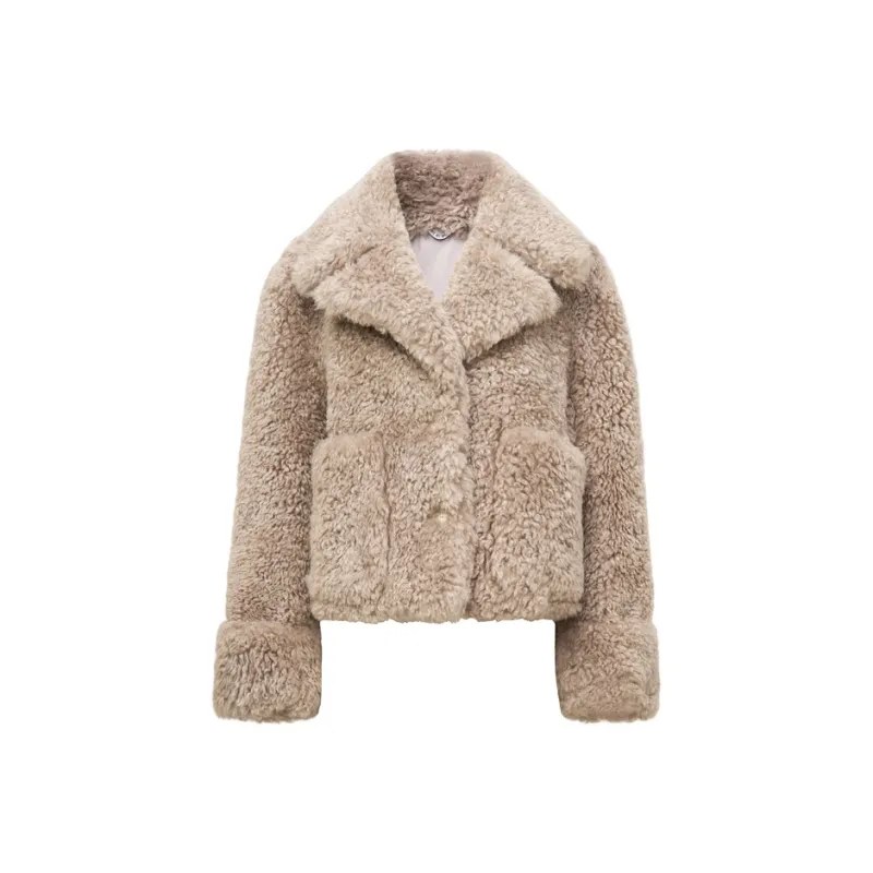 Lost In Echo Velvet feel Coat Unisex-2