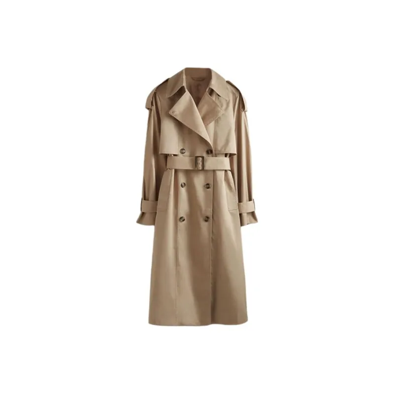 Other Stories Trench Coat Women's Light Brown-0