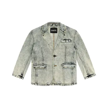 SMFK Business Suit Unisex White Snowflake