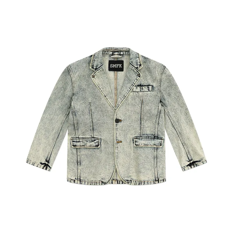 SMFK Business Suit Unisex White Snowflake-0