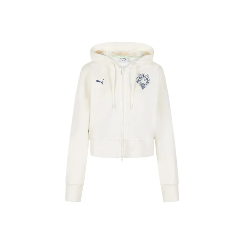 PUMA Sweatshirts Women's White-0