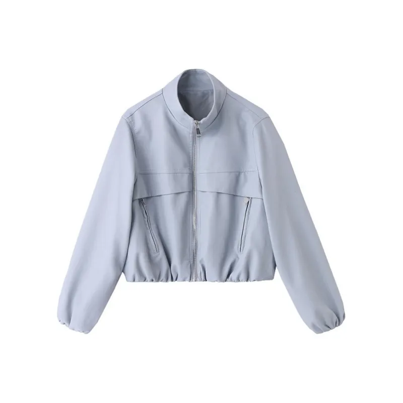 Yi Mengyuan Leather Jacket Women's-1
