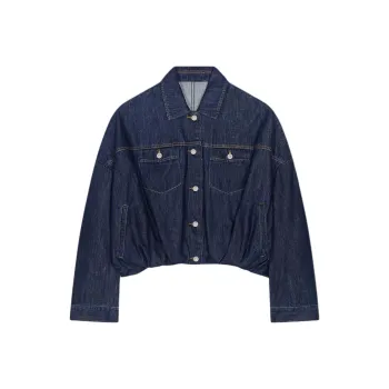 DRIES VAN NOTEN Vesto Denim Jacket Indigo