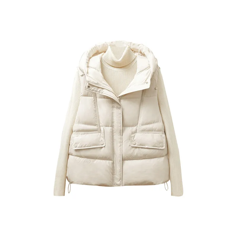 TOUCH Vests Women's Beige-0