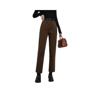 Late White Casual Pants Women's