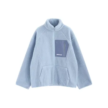 Garbege Velvet Jackets Women's Blue