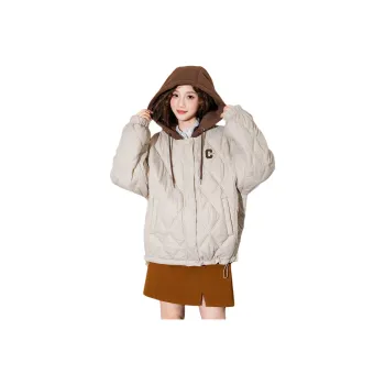 Tonlion Puffer Jacket Women's Walnut Khaki