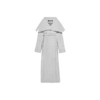 Jacquemus Le Trench Caruso Draped Trench Coat