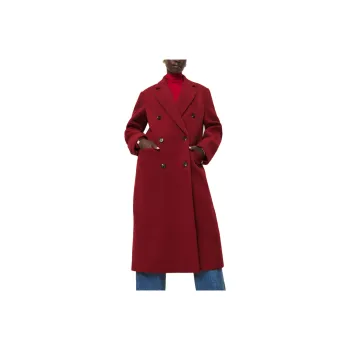 REFORMATION Lucas Coat Coats Women's Lipstick Color