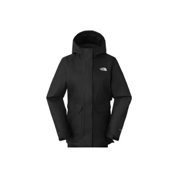 THE NORTH FACE Waterproof And Windproof Windbreaker Jacket Women's Cosmic Black