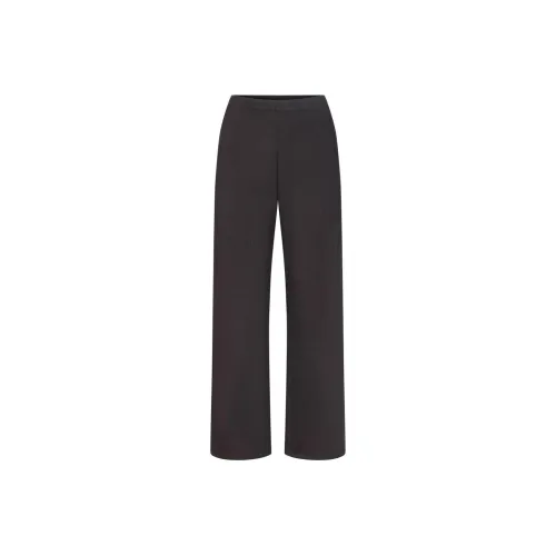 SKIMS WAFFLE STRAIGHT LEG PANT Casual Pants Women's ASH/Ash