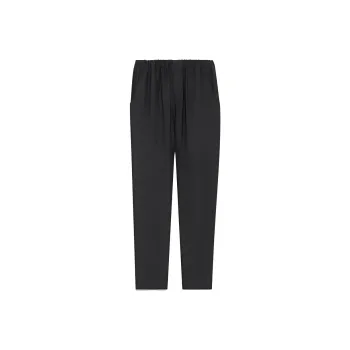 SAINT LAURENT High Waist Straight Leg Pants