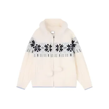 SECFLY OFFICIAL Cropped Coat Women's White