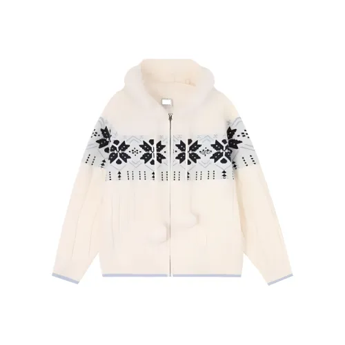 SECFLY OFFICIAL Cropped Coat Women's White