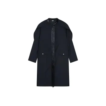 DKNY Trench Coats Women's Black