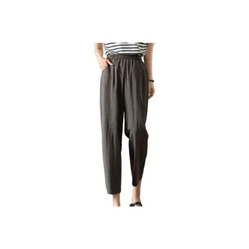 Mo Han Yi Mei SS24 Casual Pants Women's Taupe